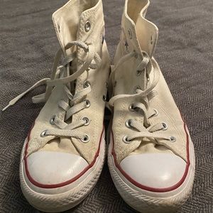 White High Top Converse